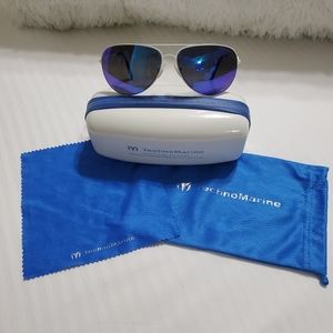 TECNOMARINE Women's Blue/white Sunglasses